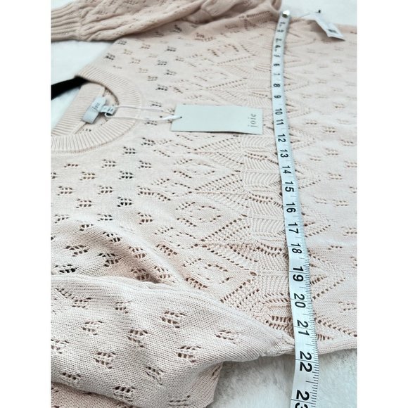 NWT Joie Women's Size S PHILLIPA Pointelle Knit Sweater MSRP $248 - Picture 8 of 12